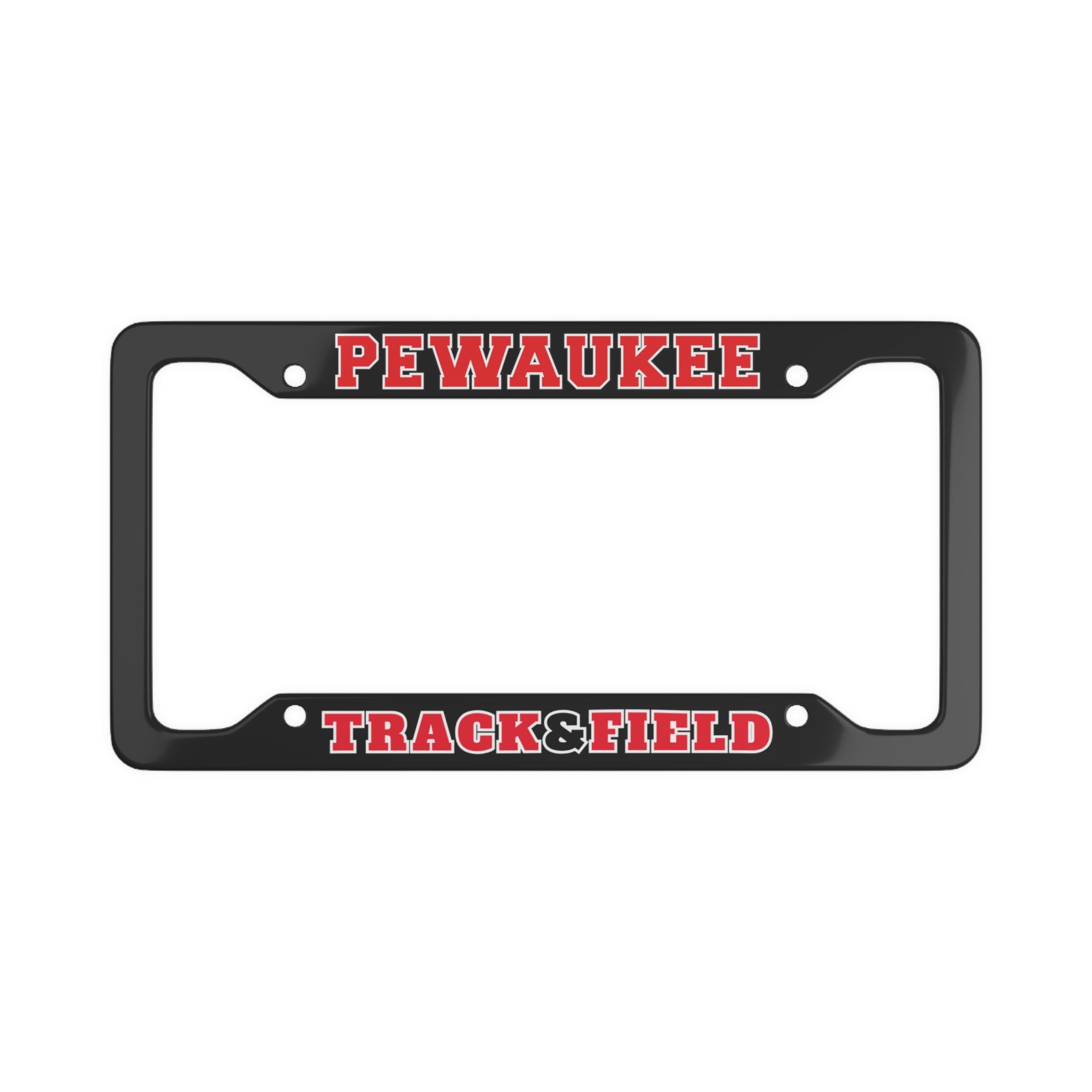 Pewaukee Track & Field License Plate Frame