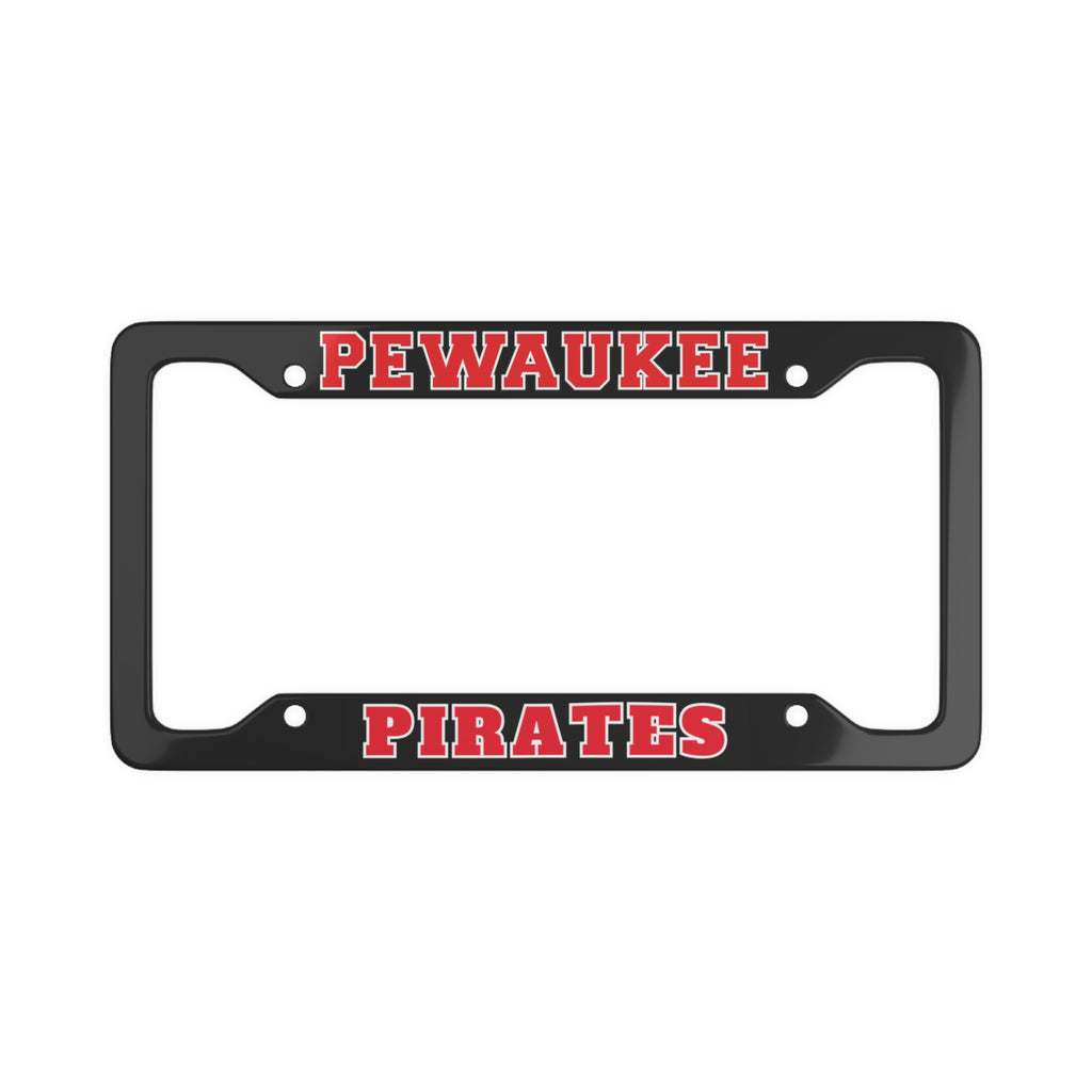 Pewaukee Pirates License Plate Frame